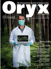 Oryx 2014 Volume 48 cover